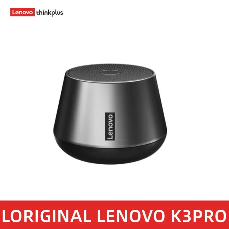 Original Lenovo K3PRO Mini Bluetooth Speaker Wireless Portable Outdoor Music Player 3D Stereo with HD Call Microphone 1200mAh